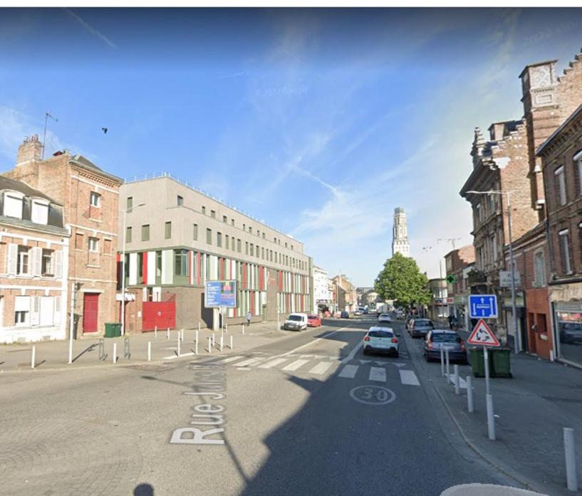 Studio Cosy Hyper Centre Gare Amiens Wifi Netflix 2 Pers Bagian luar foto